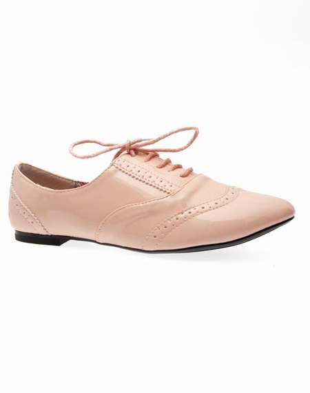 derbies cuir femme pas cher